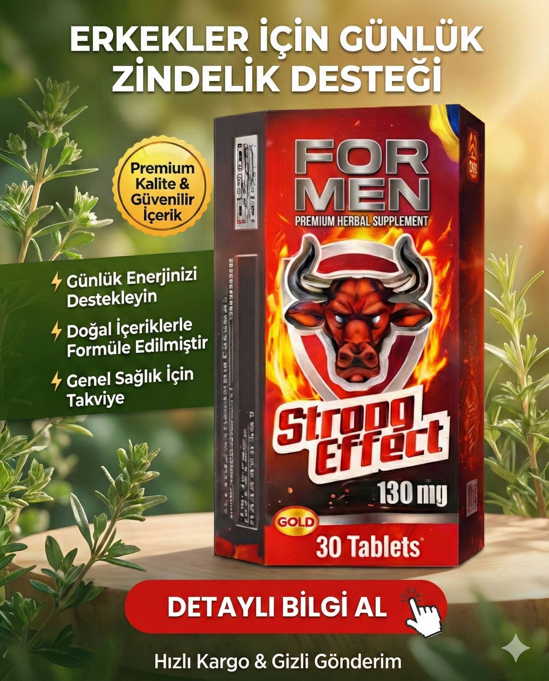 CLS 130 mg Gold Performans Arttırmaya Yardımcı Bitkisel Takviye